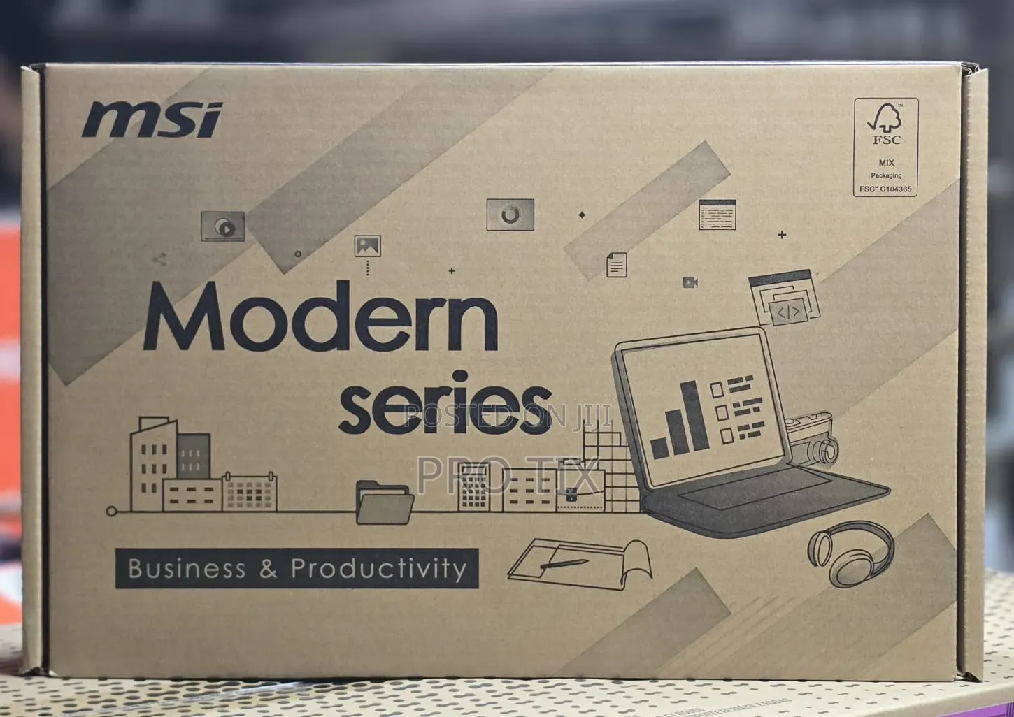 New Laptop MSI 16GB Intel Core i7 SSD 512GB