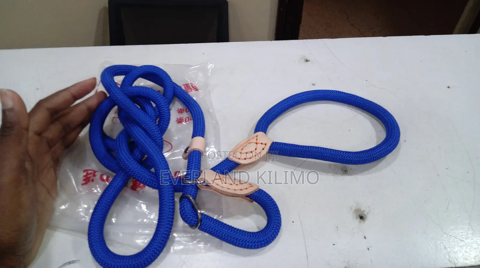Blue Slip Leash - Heavy Duty