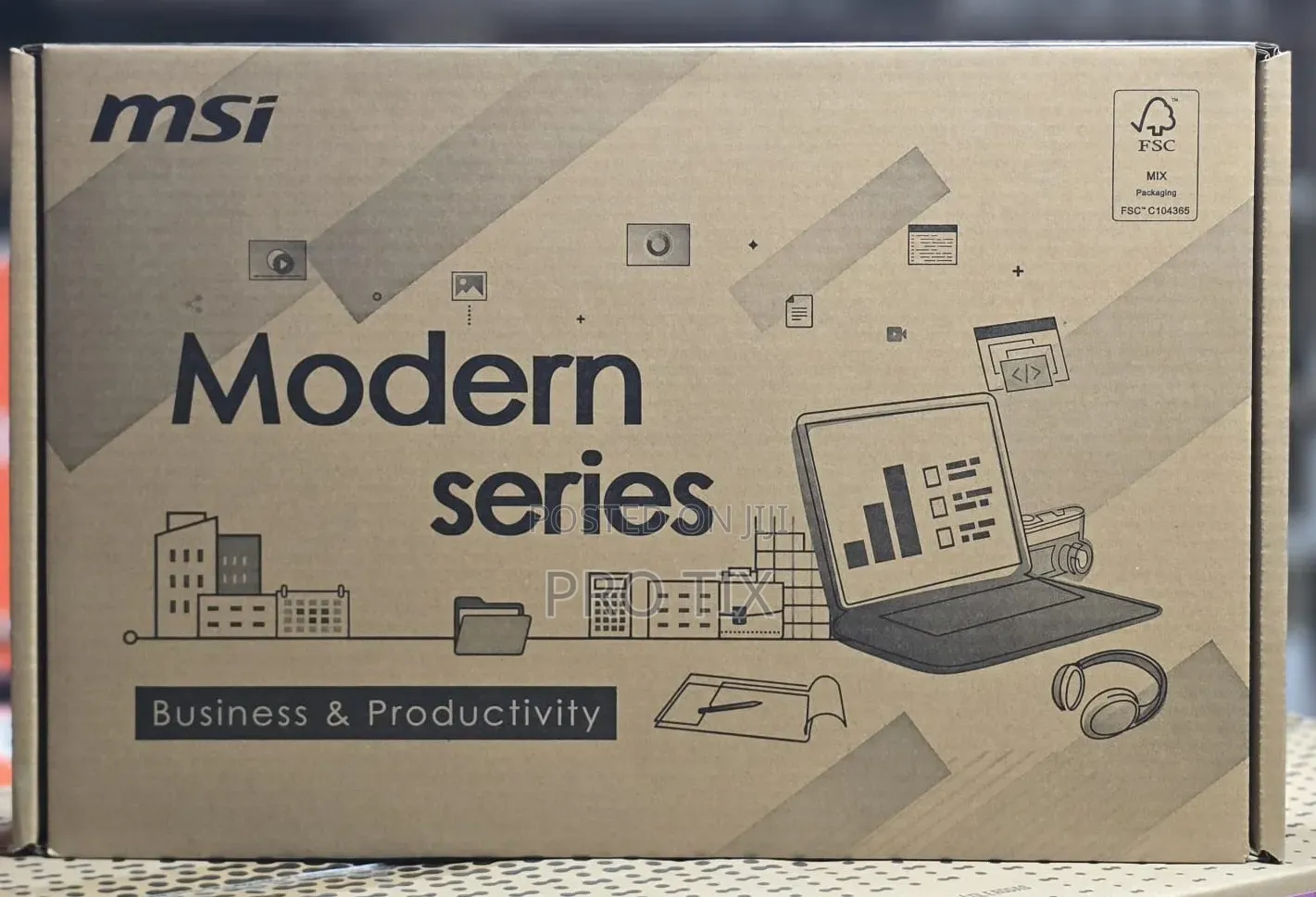New Laptop MSI 16GB Intel Core i7 SSD 512GB