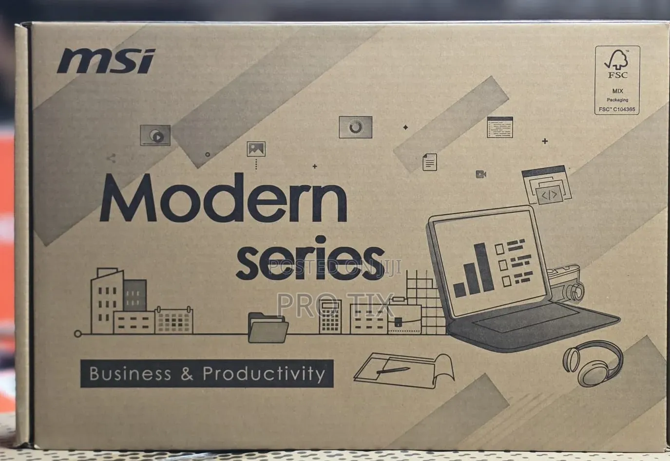New Laptop MSI 16GB Intel Core i7 SSD 512GB