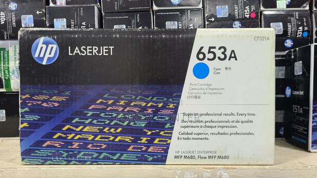 Hp 653a Cyan Original Laserjet Toner Cartridge (Cf321a)