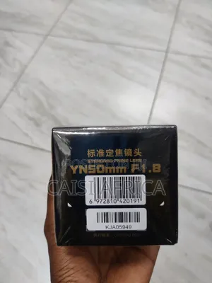 Yongnuo Yn50mm F1.8 Prime Lens for Canon Ef