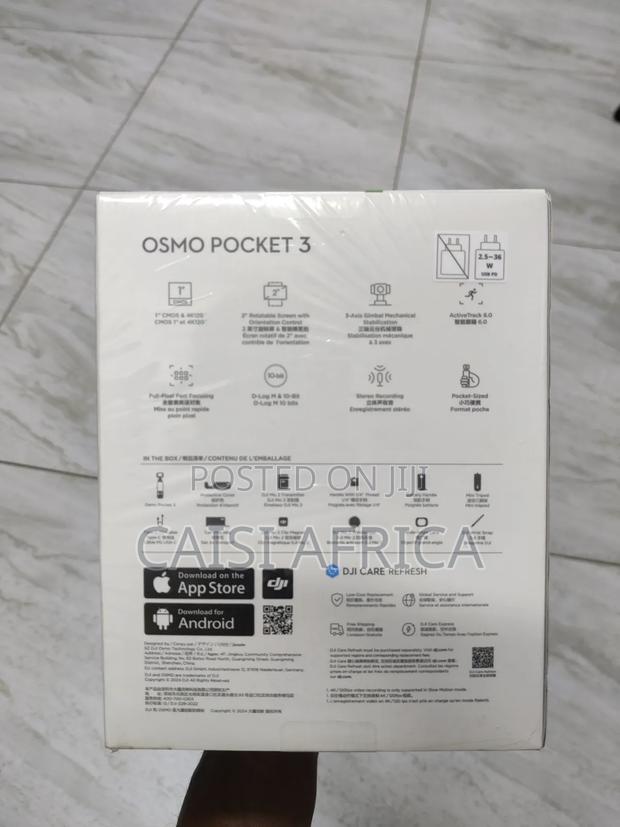 Dji Osmo Pocket 3 Creator Combo Vlogging Camera - thumbnail 2