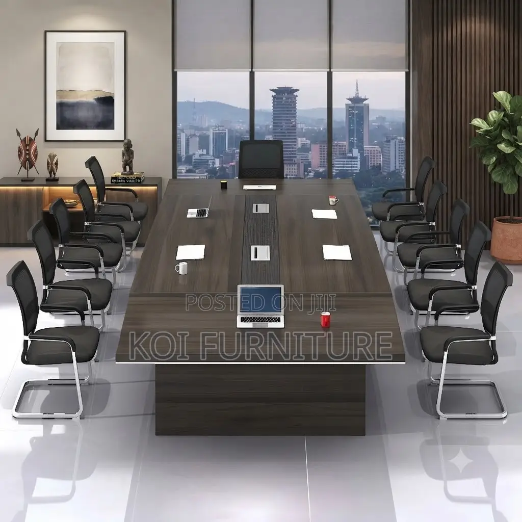 Boardroom Table; 3 Meters Diplomatic Office Boardroom Tables