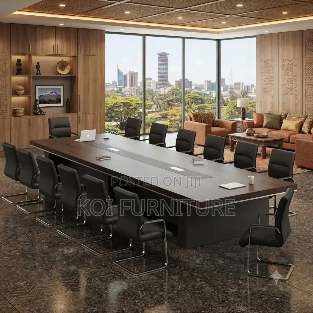 Boardroom Table; 3 Meters Diplomatic Office Boardroom Tables