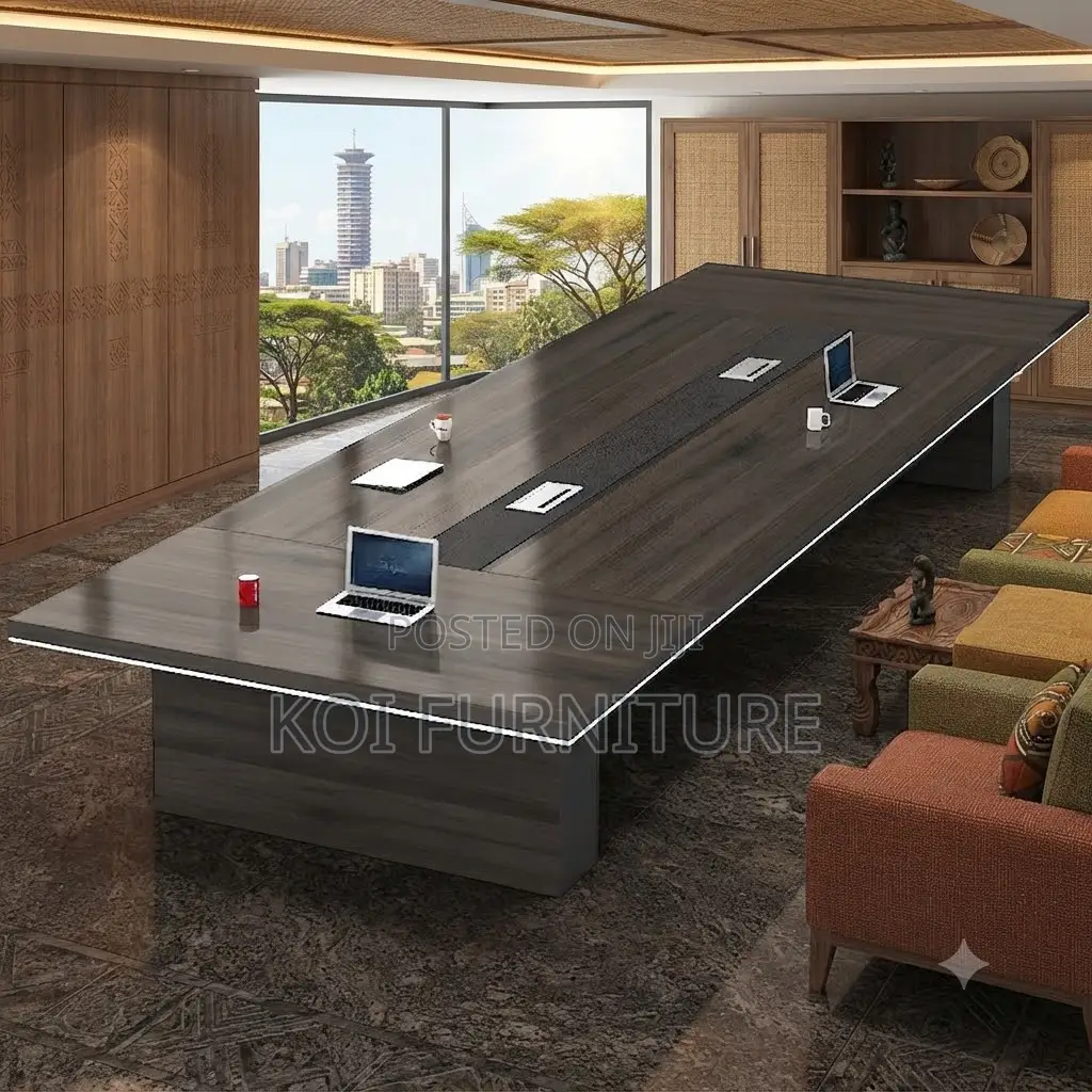 Boardroom Table; 3 Meters Diplomatic Office Boardroom Tables