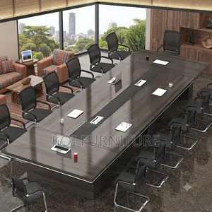 Boardroom Table; 3 Meters Diplomatic Office Boardroom Tables