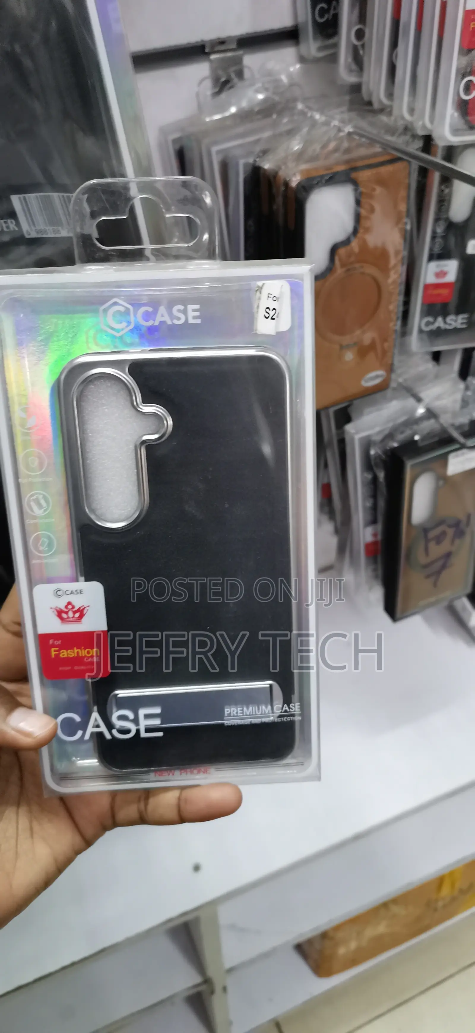 Premium, Black "New Phone" Case