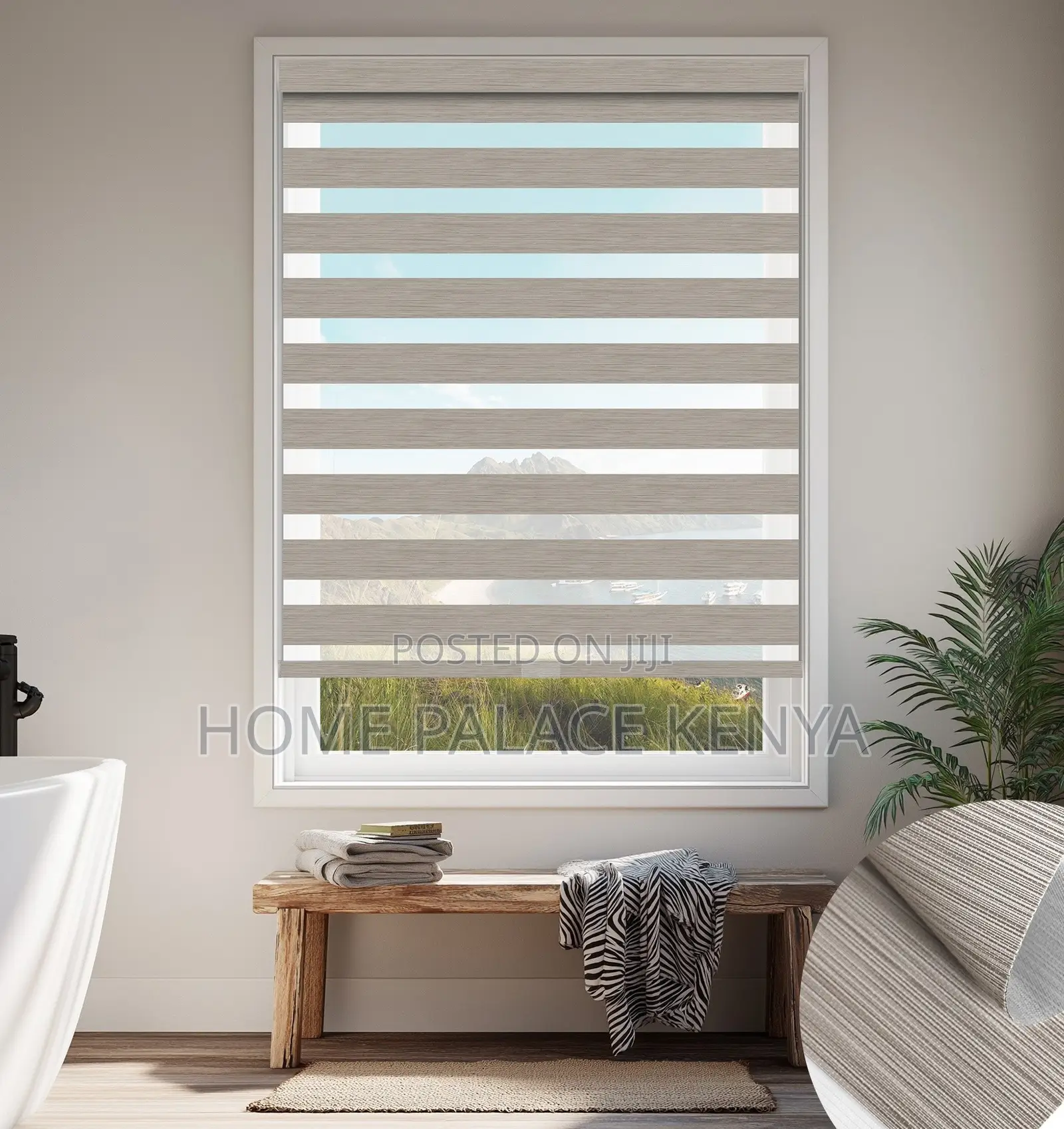 Window Blinds: Double Layer Privacy Blinds