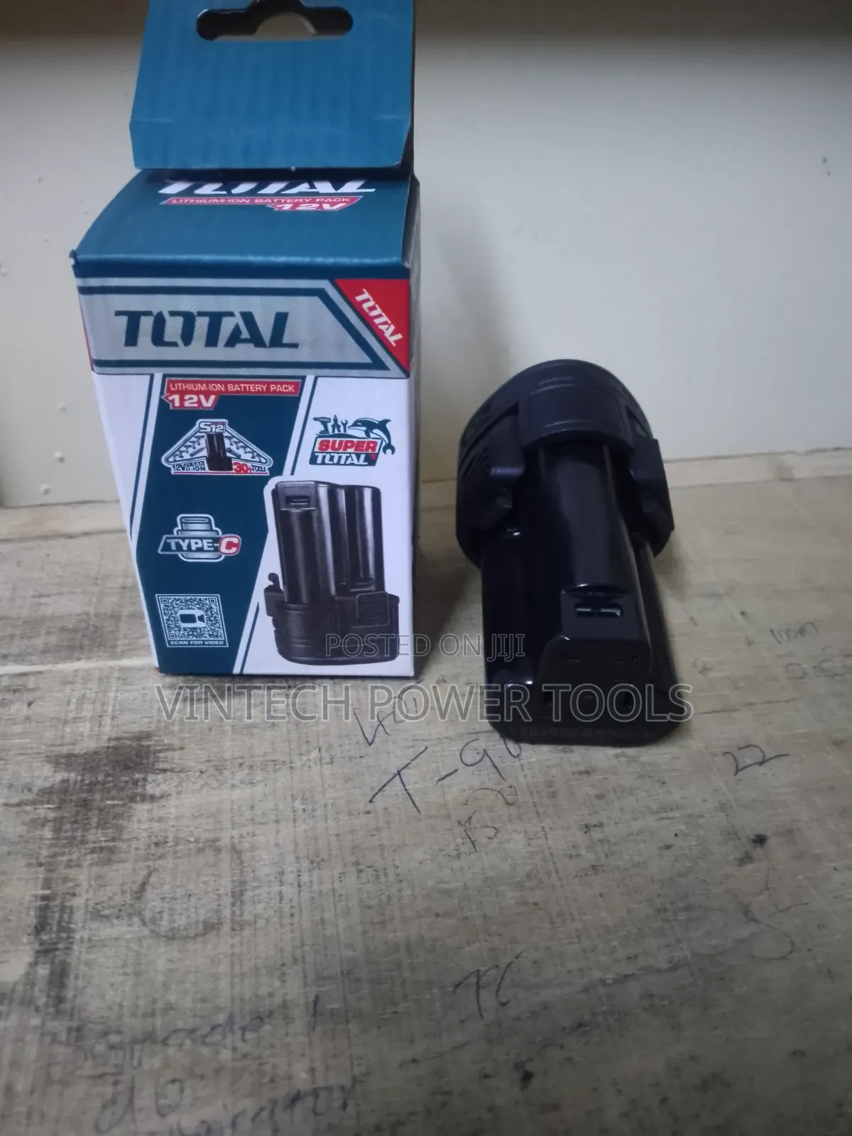 Total Cordless Battery 12 V