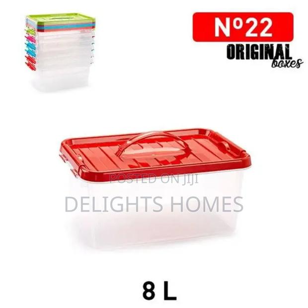 Crown Plastic Picnic Box_b - thumbnail 2
