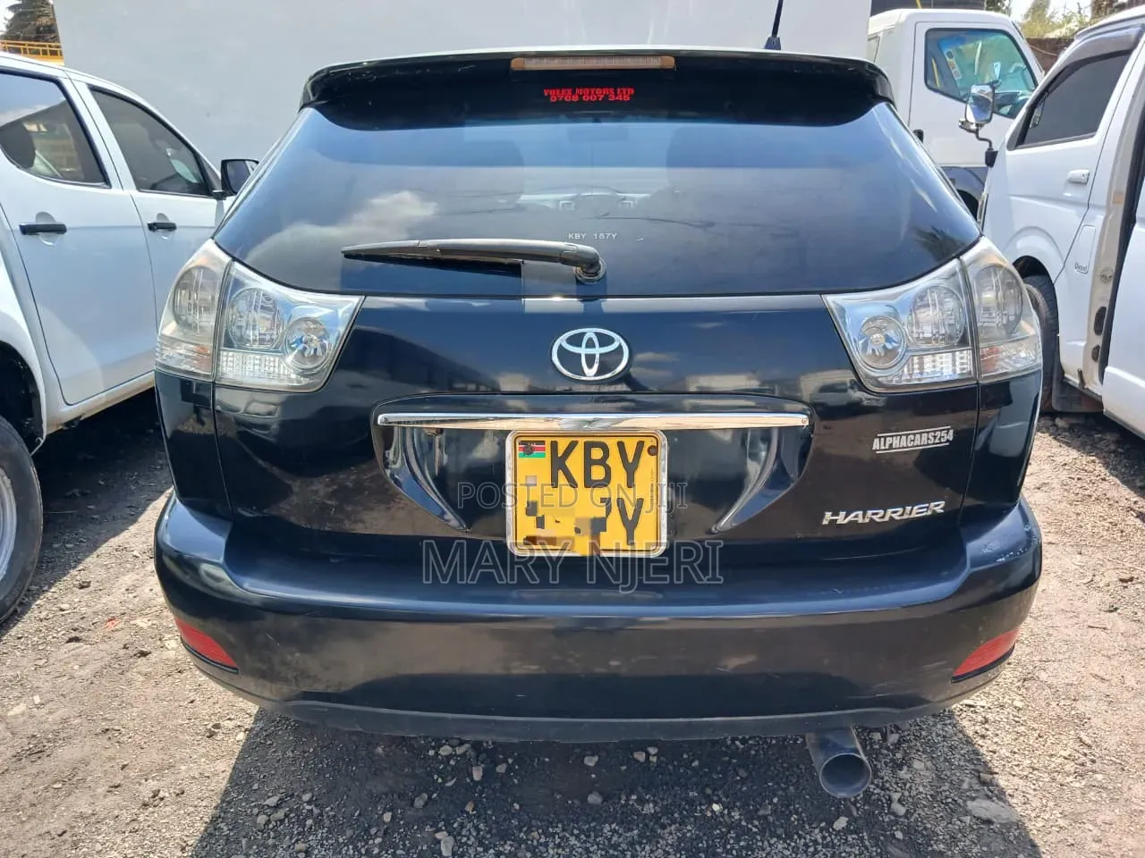 Toyota Harrier 2.4 2008 Black