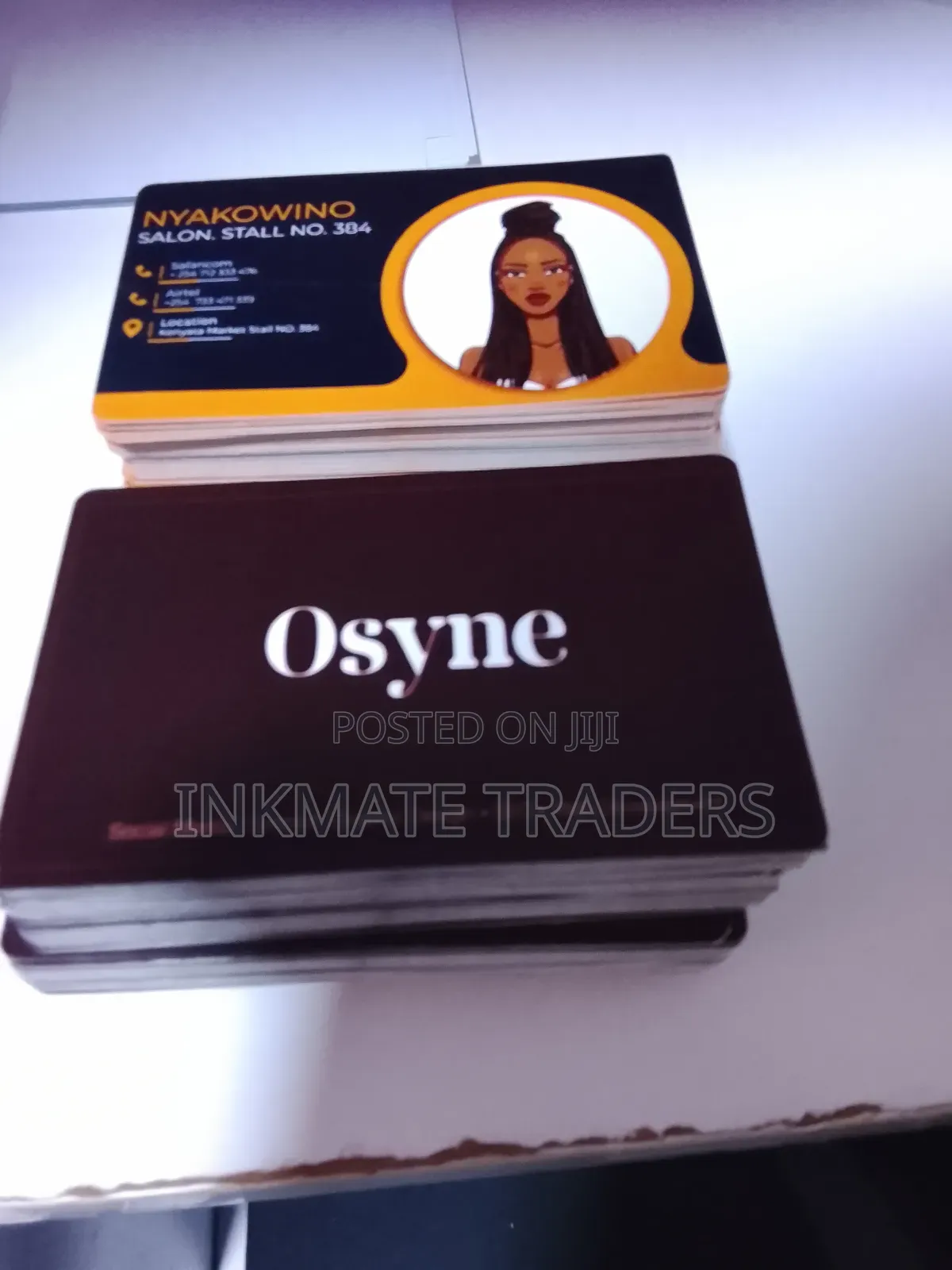 Put Your Name Company in Business Card One Sided
