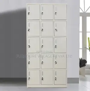 Premium 15-Door Metal Storage Cabinet