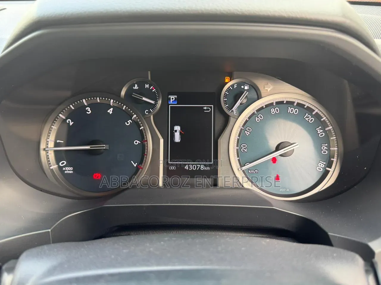 Toyota Land Cruiser Prado 2019 Black