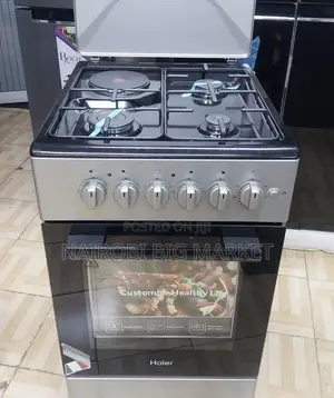 Haier 60*60 4g With Wok Burner, Electric Oven and Gas Sensor