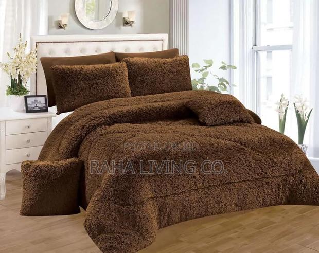 6pc Luxury Velvet Plush Fluffy Duvet Set | Up to 6x7