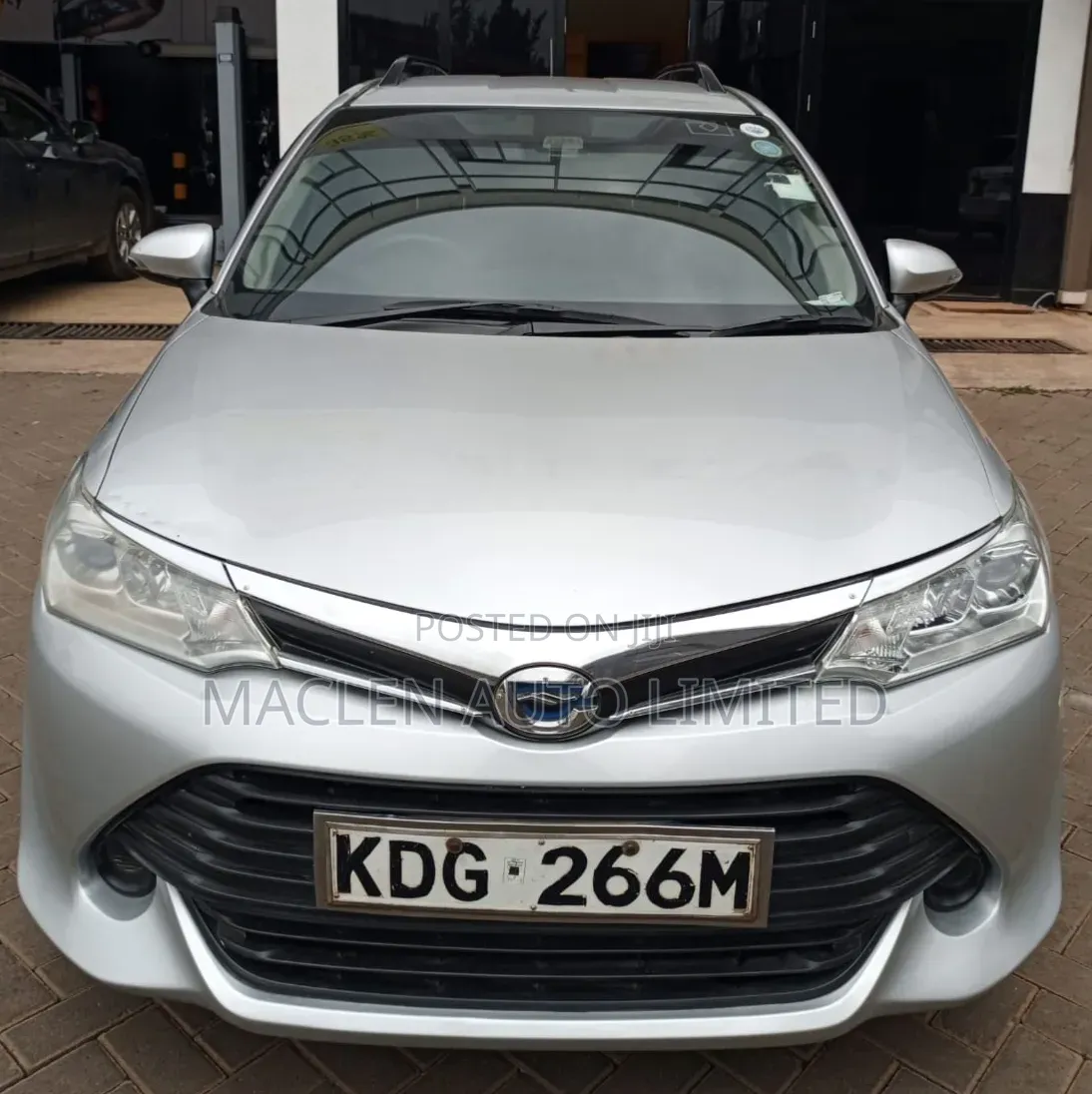 Toyota Corolla Fielder 2014 Silver