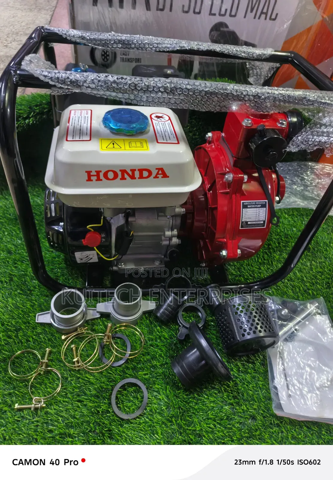 2" Honda High Pressure Water Pump 8.5hp
