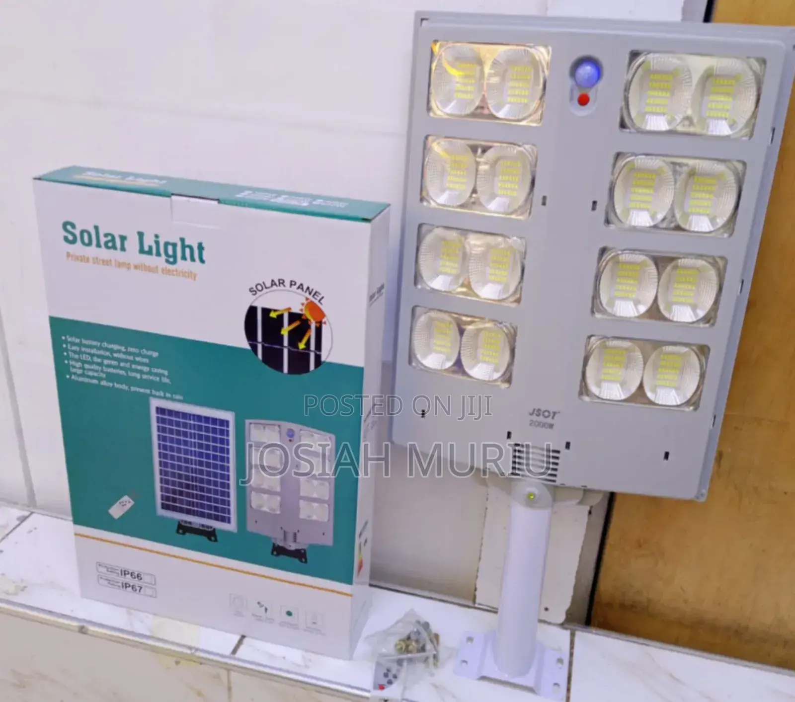 2000w Solar Street Light With Remote Control