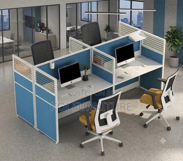 Office Workstation; Four Way Combination Office Workstation - thumbnail 4