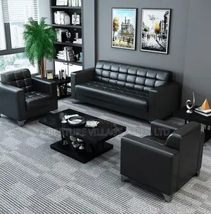 Executive Leather 5-Seater Sofa Set