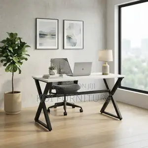 Office Desk; 1.2 Meter Wooden Computer Desk for Home and Office Use