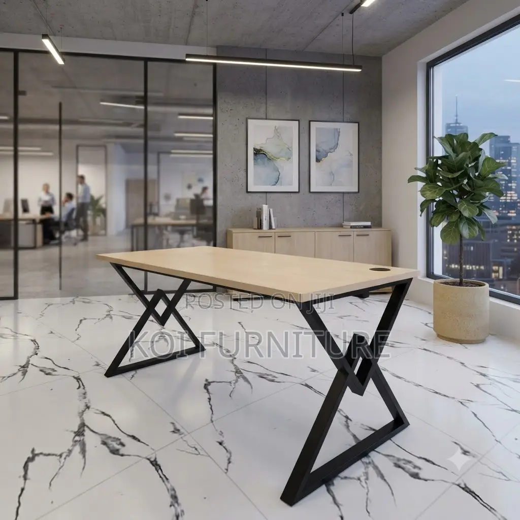 Office Desk; 1.2 Meter Wooden Computer Desk for Home and Office Use