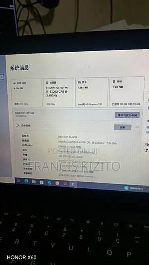 Laptop Lenovo ThinkPad T470s 8GB Intel Core i7 SSD 256GB