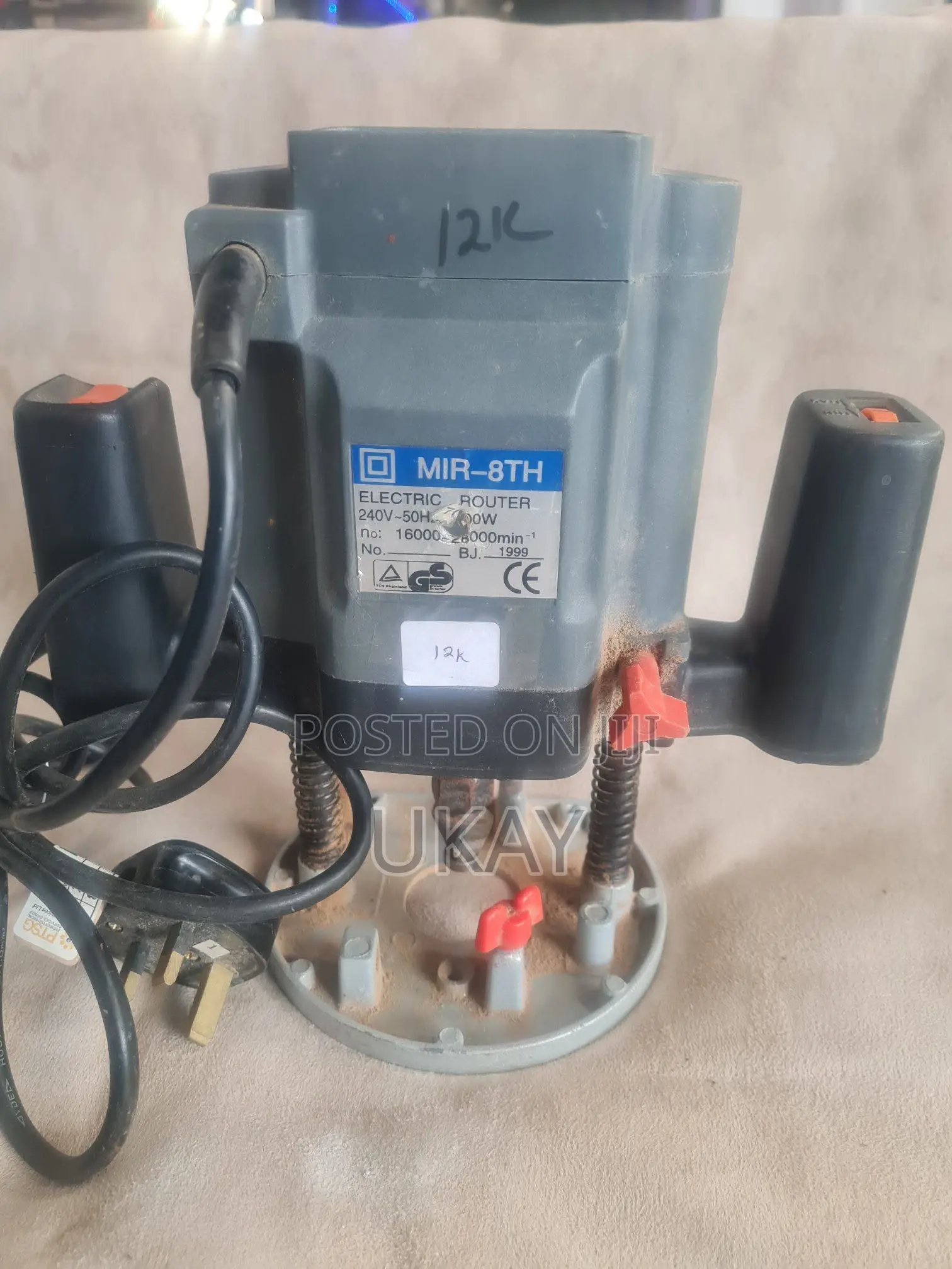 Power Master Mir-8th Electric Router.