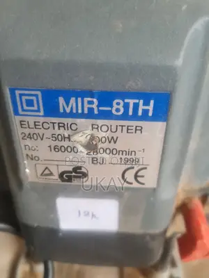 Power Master Mir-8th Electric Router.
