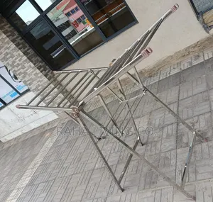 Metallic Foldable Laundry Drying Rack | Indoor Outdoor