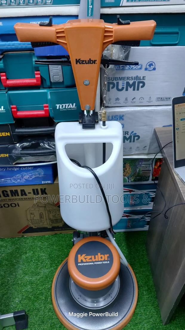 Kzubr Germany 1100w Floor Scrubber With 2 Brushes - thumbnail 2