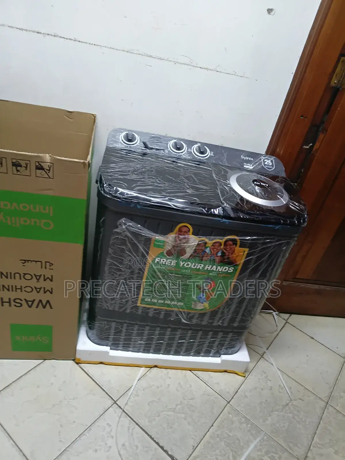 Syinix 10kg Semi-Automatic Washing Machine
