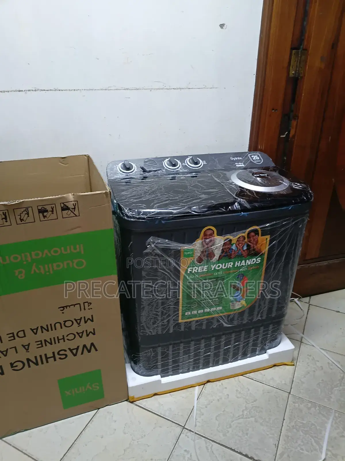 Syinix 10kg Semi-Automatic Washing Machine
