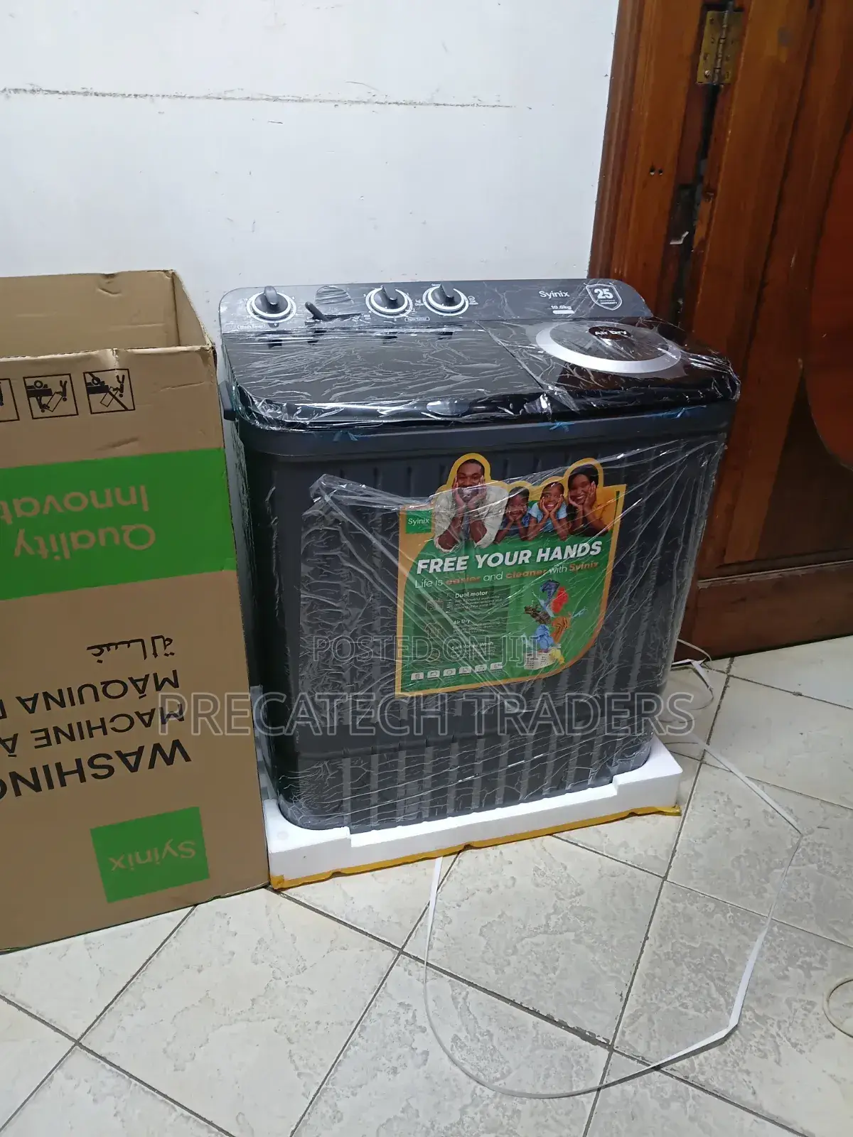 Washing Machine! Original Syinix 10kg Twin Tub Washer