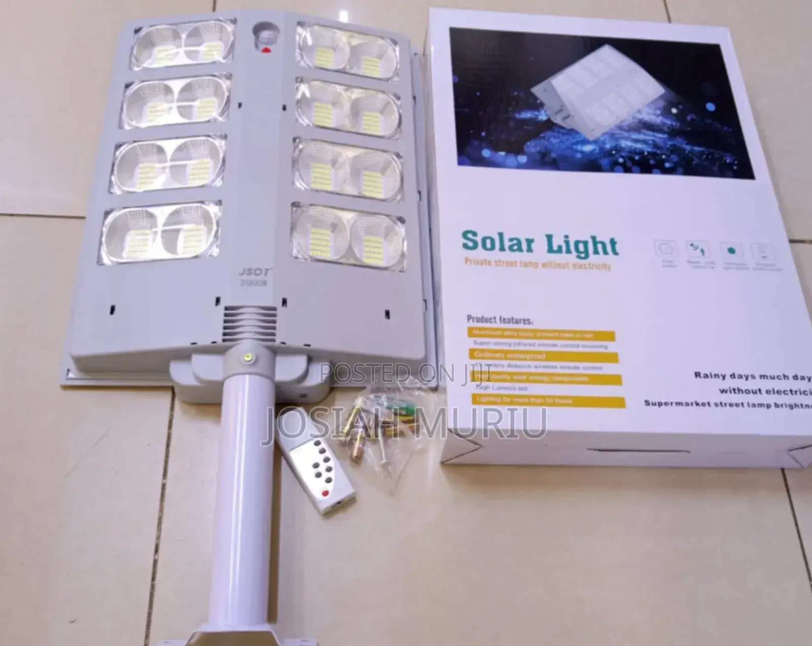 2000 W Commercial Solar Street Light