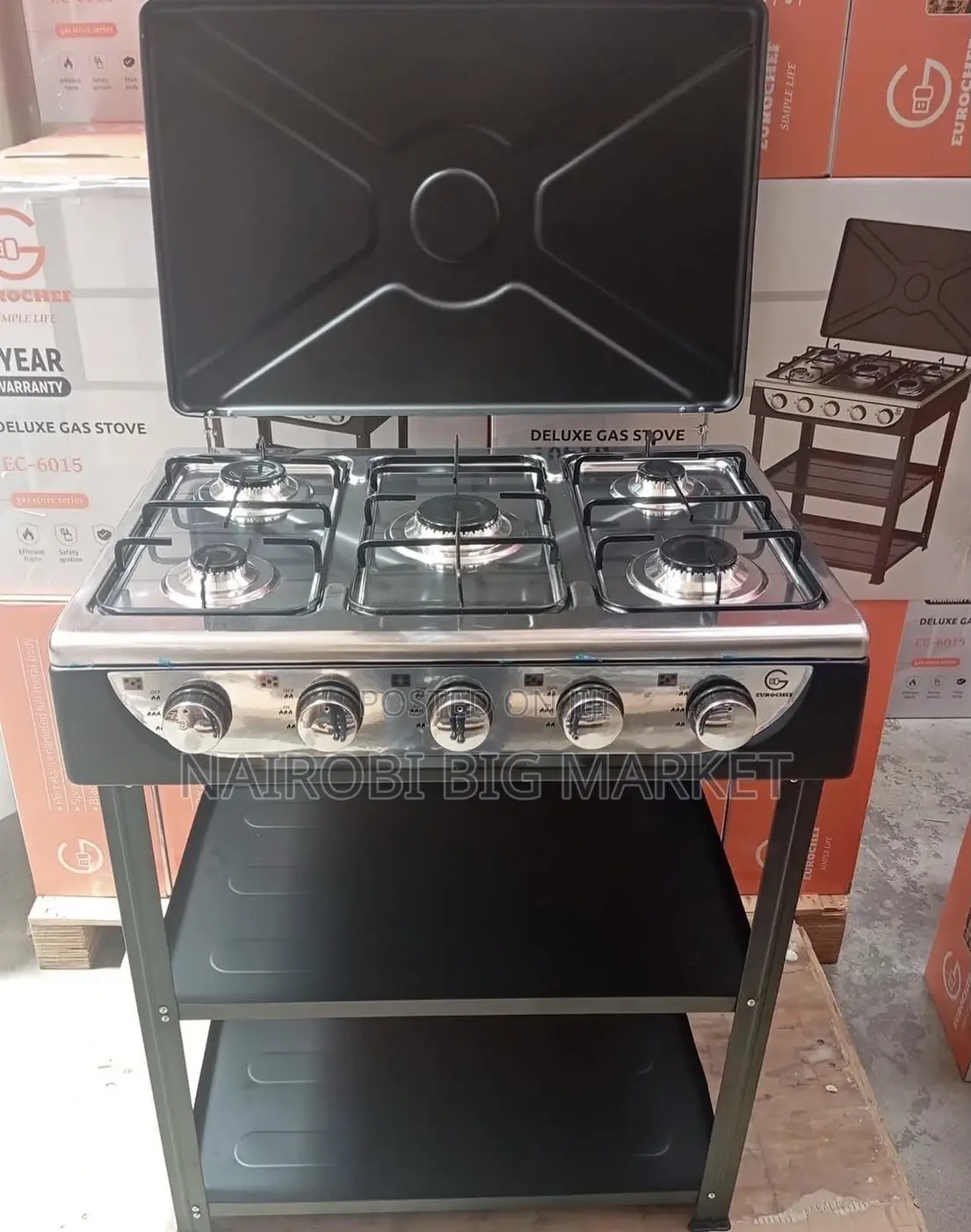 Olelon 4+1 Standing With Shelves