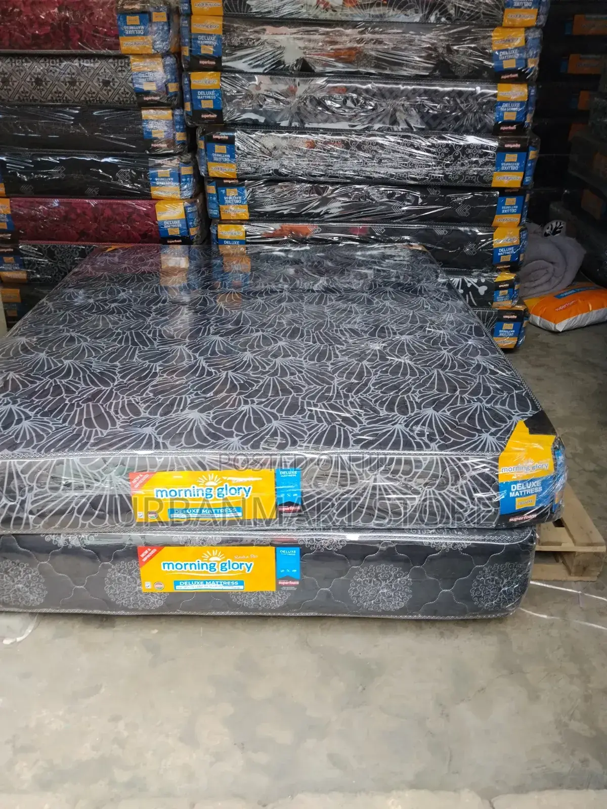 Morning Glory 5x6 8-Inch Quilted Superfoam Mattress at 7200
