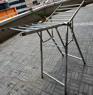 Quality Metallic Foldable Drying Rack –Movable Portable