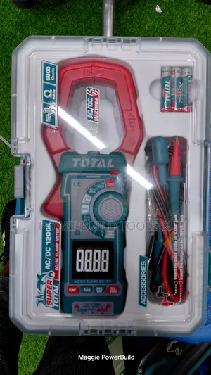 Total Ac/Dc Clamp Meter Kit 600v