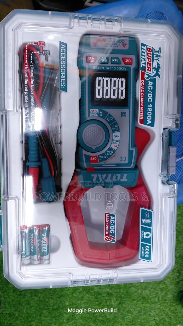 Total Ac/Dc Clamp Meter Kit 600v - thumbnail 2