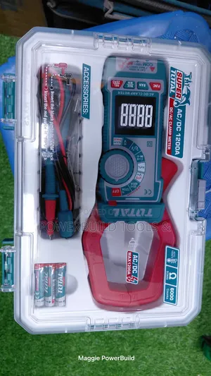 Total Ac/Dc Clamp Meter Kit 600v