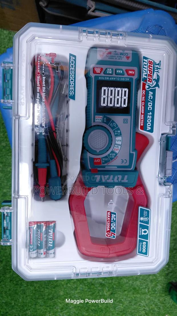 Total Ac/Dc Clamp Meter Kit 600v - thumbnail 3