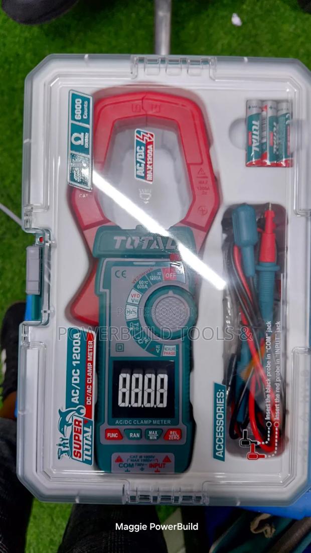 Total Ac/Dc Clamp Meter Kit 600v - thumbnail 4