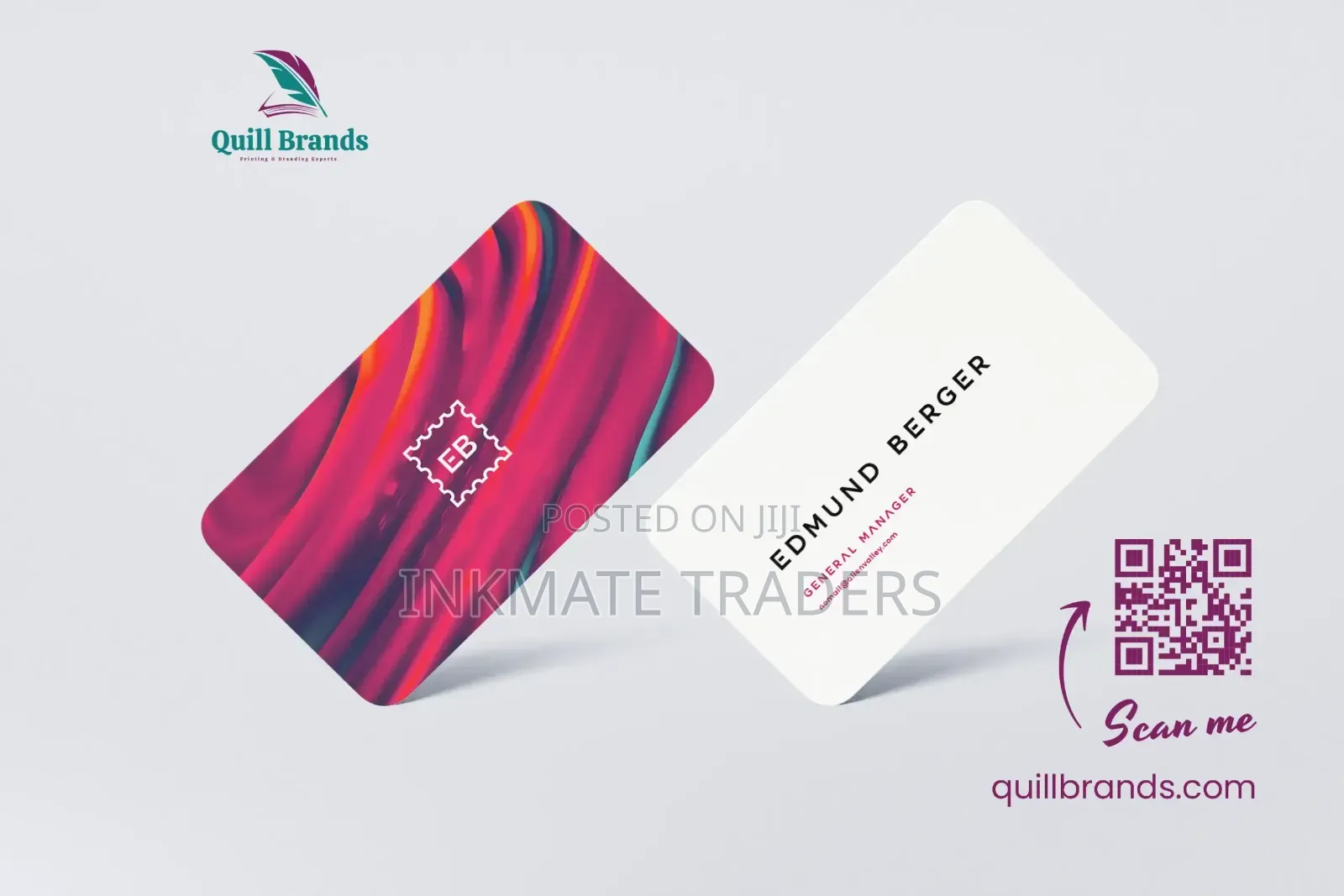 Put Your Name Company and Print With Us Now, One Sided or Two Sided