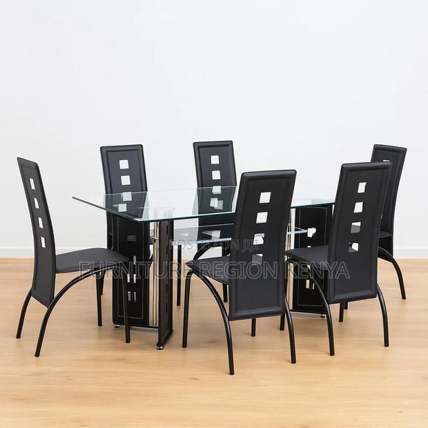 Six-Seater Imported Dining Table Set - thumbnail 2