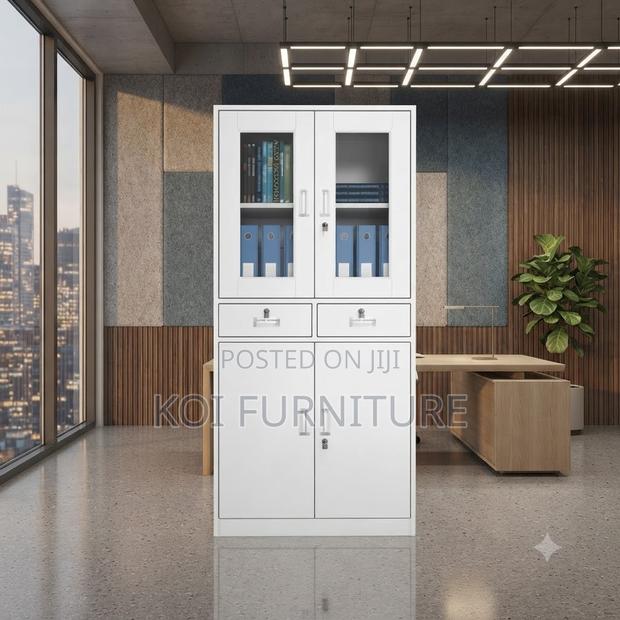 Office Cabinet; Two-Door Security Storage Office Cabinet - thumbnail 2