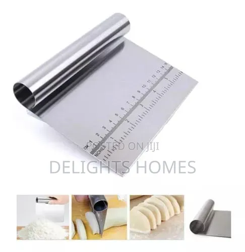 Steel Pastry Scraper – 20cm_b