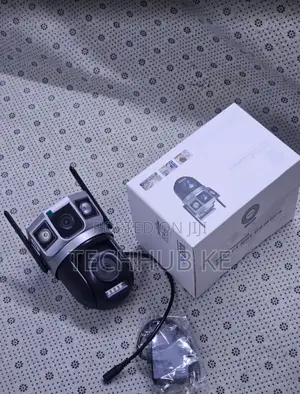 Dual Lenses Electric 360 Degrees Sim Card CCTV Camera